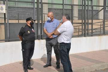 Homenaje de la Banda Municipal de Música a la Policía Local y Policía Nacional  (Foto Francisco Javier Santana)